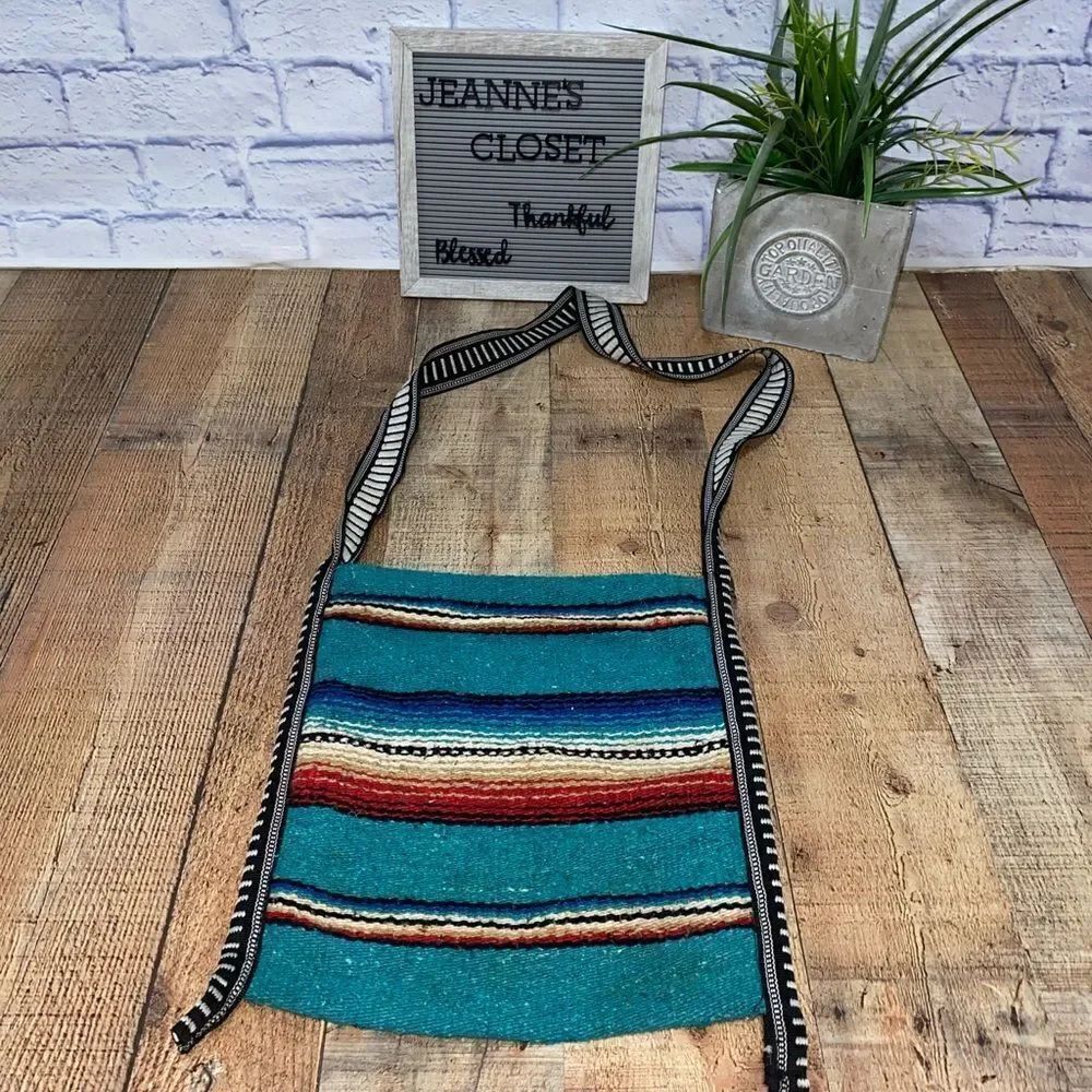 Boho El Paso Saddle Blanket Bag crossbody